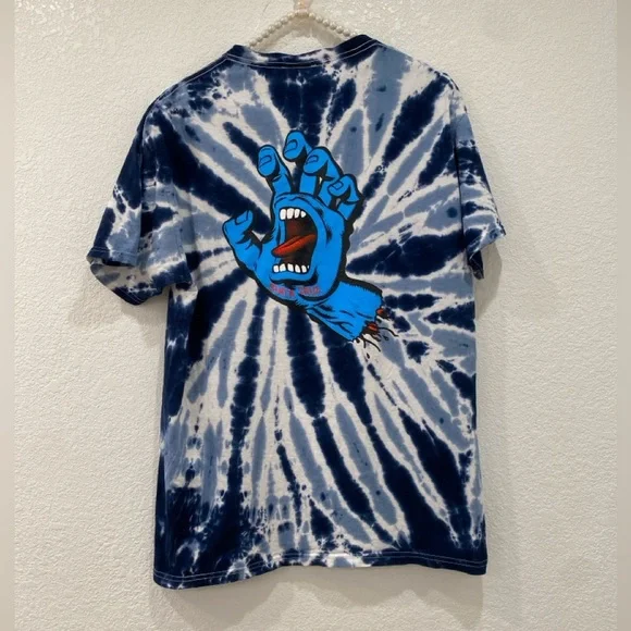 Santa Cruz skateboards tie dye T-shirt size M - Picture 2 of 3
